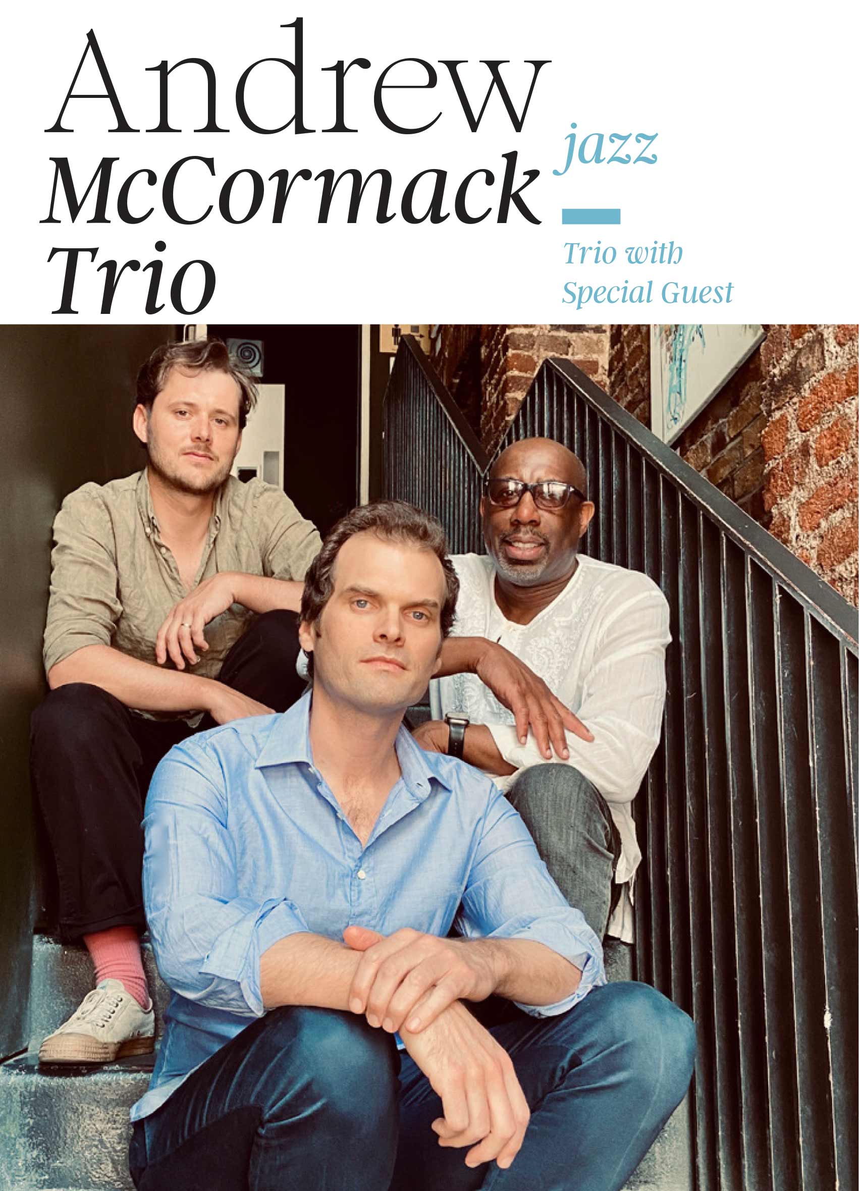 Andrew McCormack trio