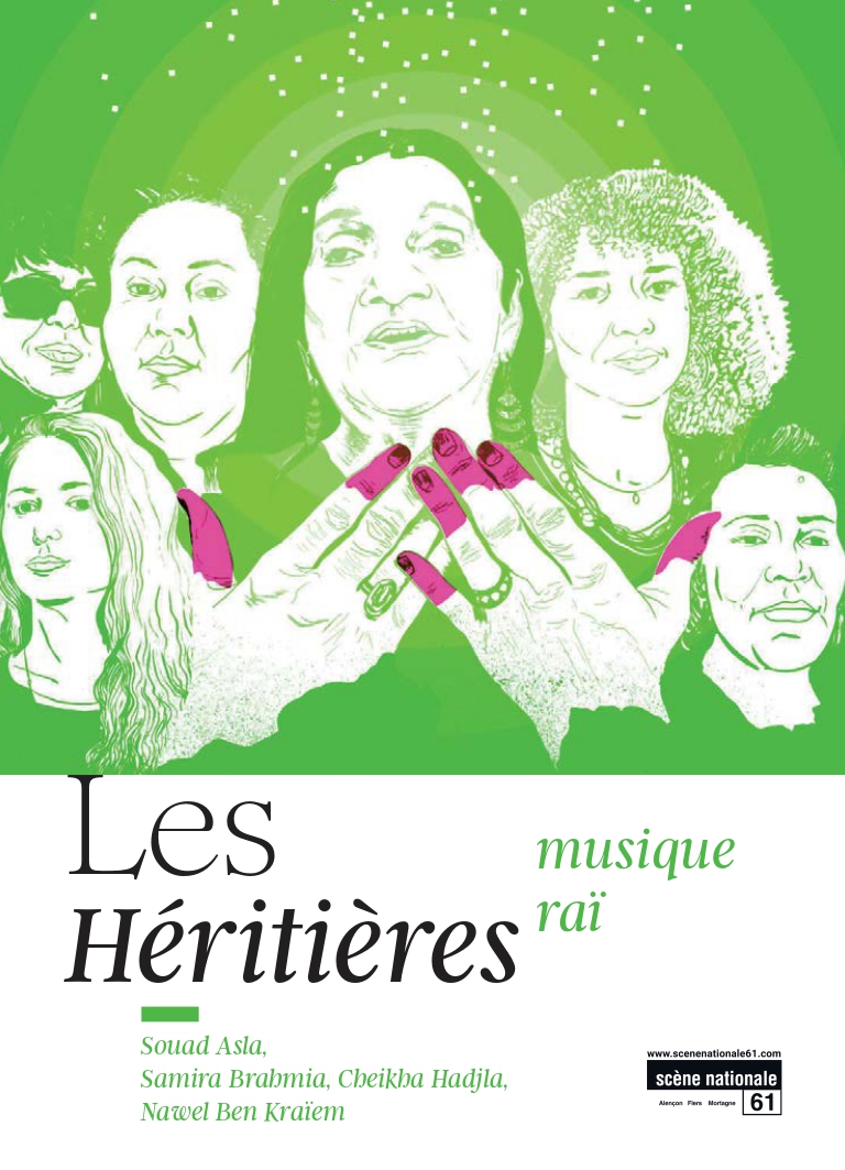 Affiche du spectacle Les Héritières
