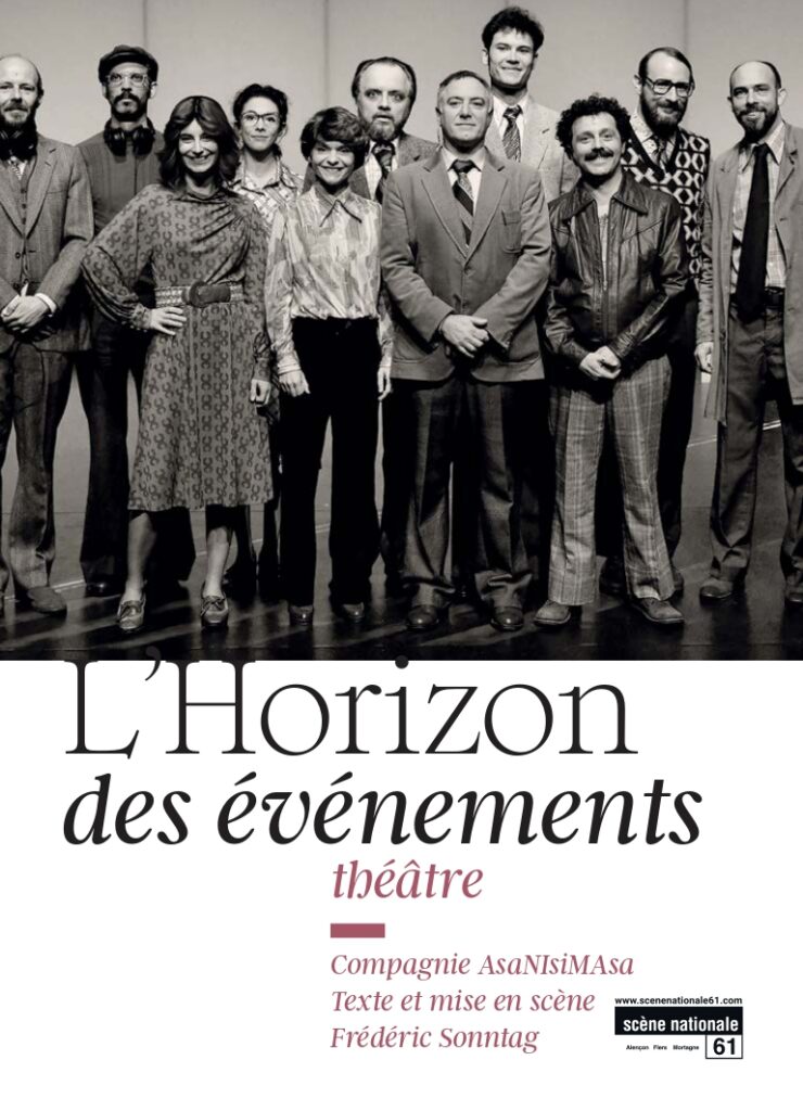 Affiche du spectacle L'Horizon des événements
