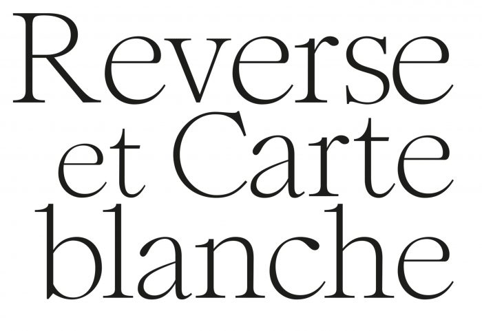 REVERSE CARTE BLANCHE